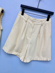 CHANEL 26S VEST TOP & SHORTS SET STYLE 1174