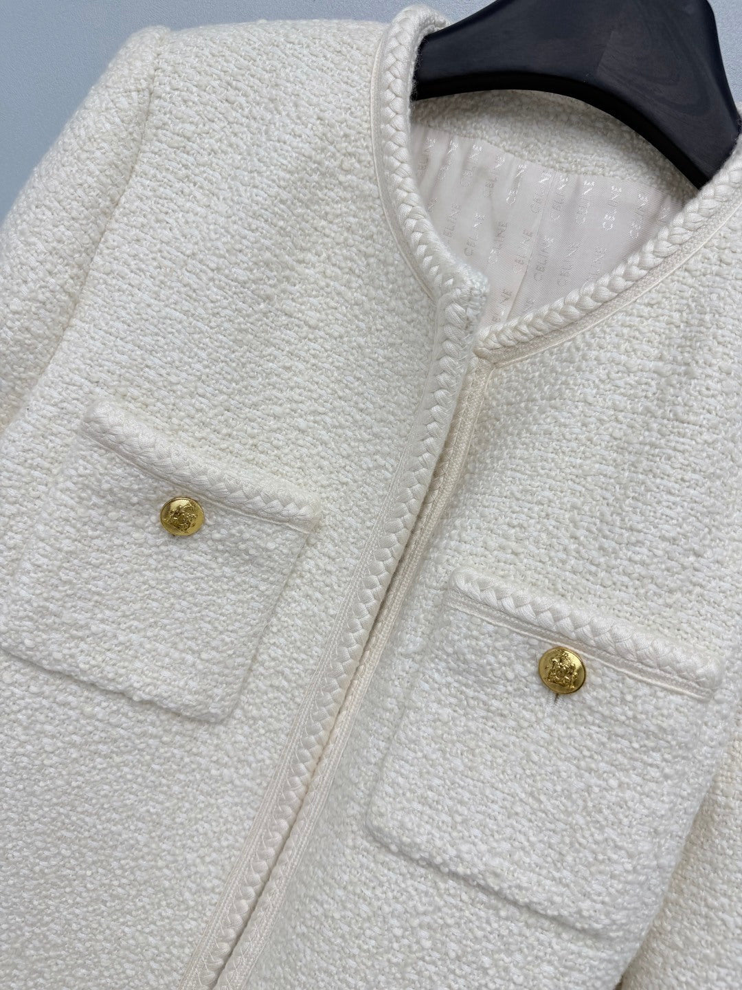 CELINE 26S TWEED JACKET 603