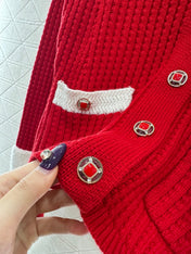 CHANEL 25S KNITTED CARDIGAN 643