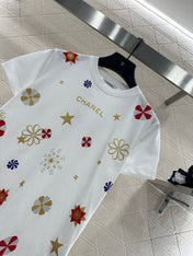CHANEL 25S PRINTED T-SHIRT 650