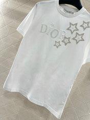 DIOR 25S ROUND-NECK SEQUIN T-SHIRT 731