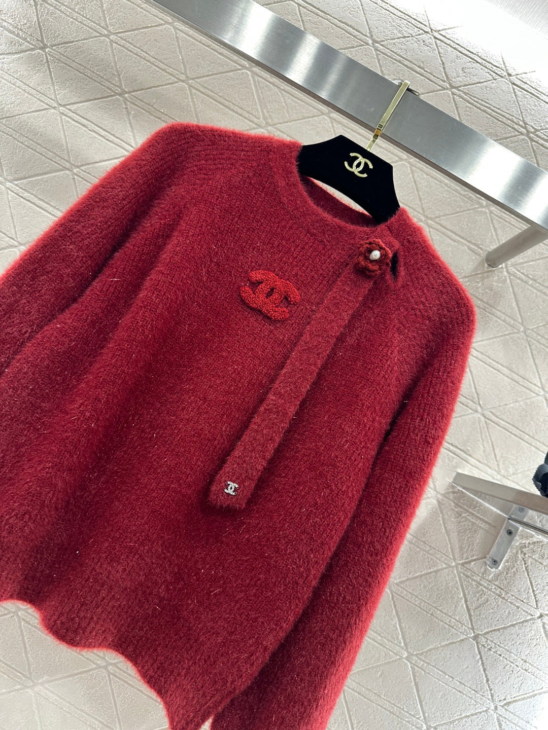 CHANEL 26S CREW NECK PULLOVER SWEATER 734