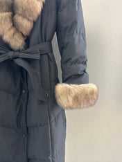 MAX MARA 25S LONG GOOSE DOWN COAT 121