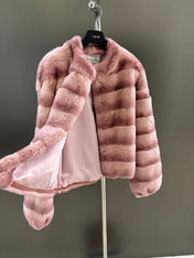 DIOR 25S RABBIT FUR JACKET 736