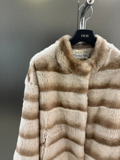 DIOR 25S RABBIT FUR JACKET 737
