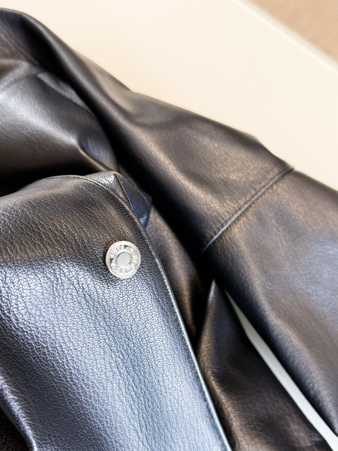 HERMES 25S STAND-COLLAR SHEEPSKIN JACKET 312