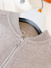 HERMES 25S ZIP-UP KNIT SWEATER 265