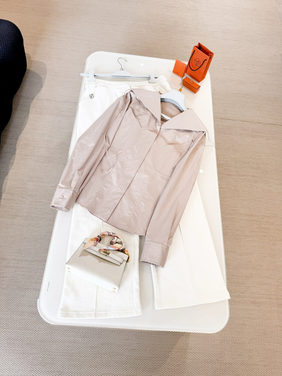 HERMES 25S COTTON SHIRT 261
