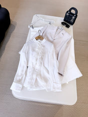 DIOR 25S PLEATED SHIRT 721