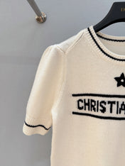 DIOR 26S SHORT-SLEEVE SWEATER 1135