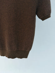 LORO PIANA 26S SHORT SLEEVE KNIT T-SHIRT 692