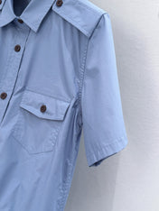 PRADA 26S SHORT-SLEEVE SHIRT STYLE 898