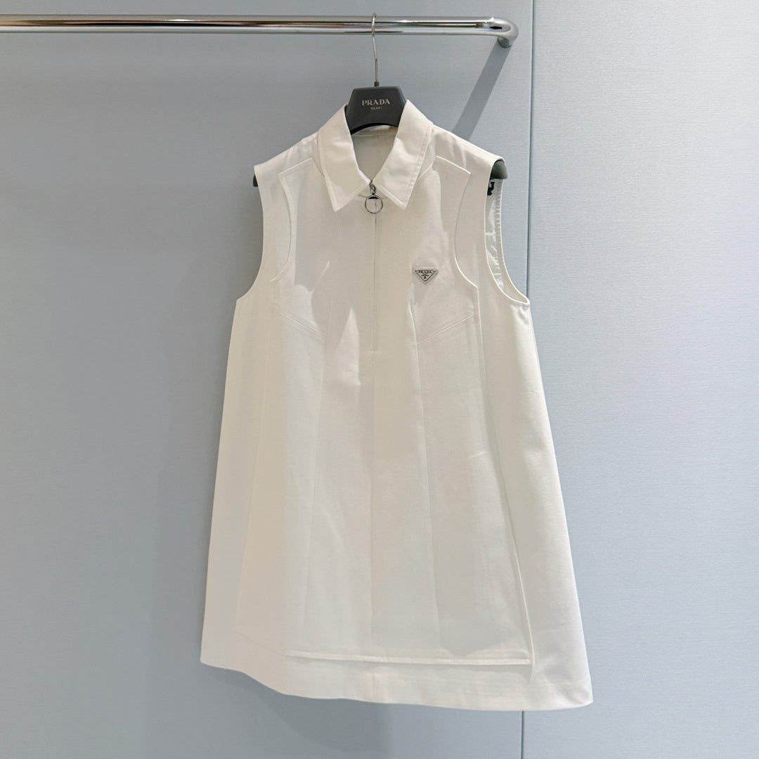 PRADA 26S SLEEVELESS MINI DRESS 1121