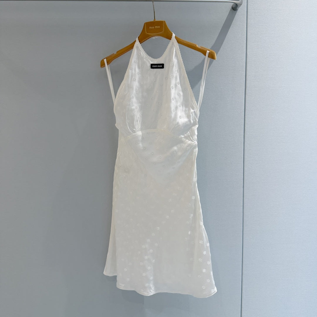 MIUMIU 26S HALTERNECK VEST DRESS 1532
