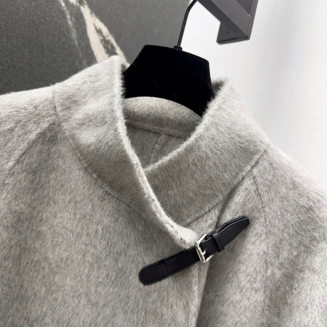 HERMES 25S CROPPED STAND-COLLAR JACKET 444