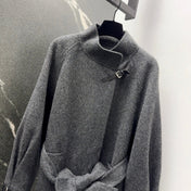 HERMES 25S CROPPED STAND-COLLAR JACKET 445