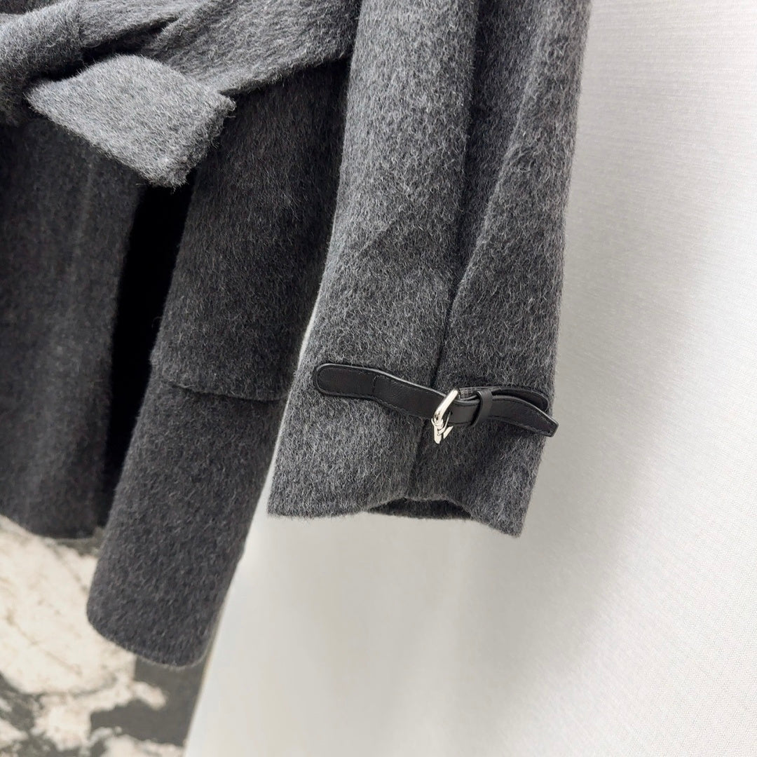HERMES 25S CROPPED STAND-COLLAR JACKET 445