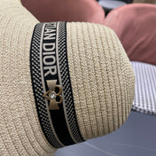 BUCKET HAT IN BEIGE RAFFIA 653607
