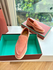 LP LOAFERS 25S IN PEACH PINK CASHMERE