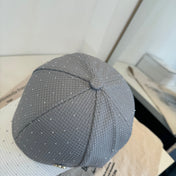 CHANEL 26S CRYSTAL-EMBELLISHED BASEBALL CAP 337799