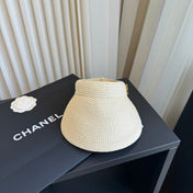 CHANEL 26S RAFFIA VISOR 337958