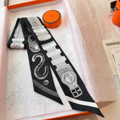 HERMES 25S SCARF 90 IN SILK 854980