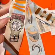 HERMES 25S SCARF 90 IN SILK 854984