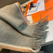 HERMES 25S SCARF 180 IN CASHMERE 989878