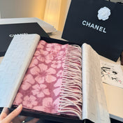 CHANEL 25S SCARF 180 IN CASHMERE 989898
