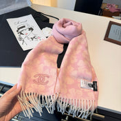 CHANEL 25S SCARF 180 IN CASHMERE 989901