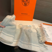 HERMES 25S SCARF 180 IN CASHMERE 989917