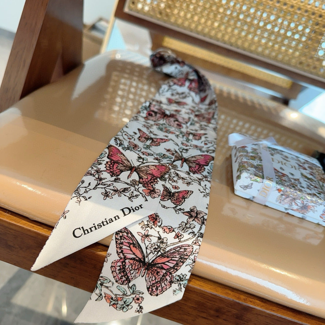 DIOR 26S SCARF 100CM IN SILK 311710