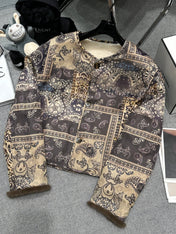 HERMES 25S REVERSIBLE FUR JACKET 473