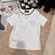 CHANEL 26S SHORT SLEEVE T-SHIRT STYLE 1249