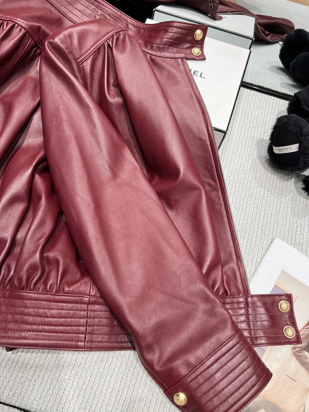 CELINE 26S LEATHER JACKET 570