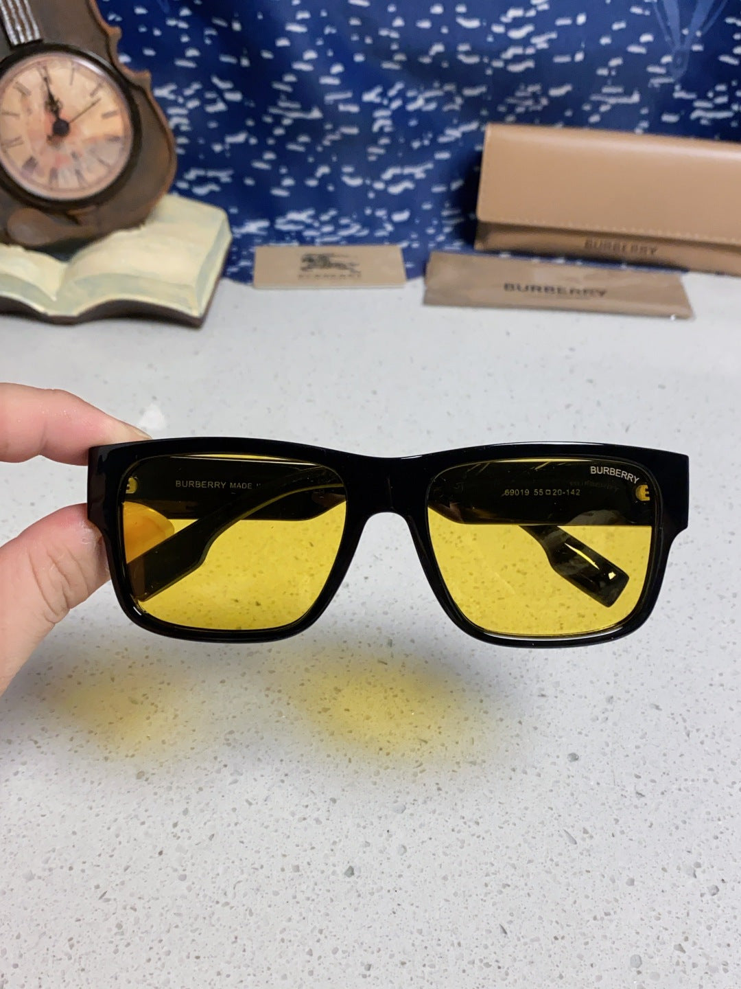 BURBERRY 26S SQUARE FRAME IN ACETATE 432594