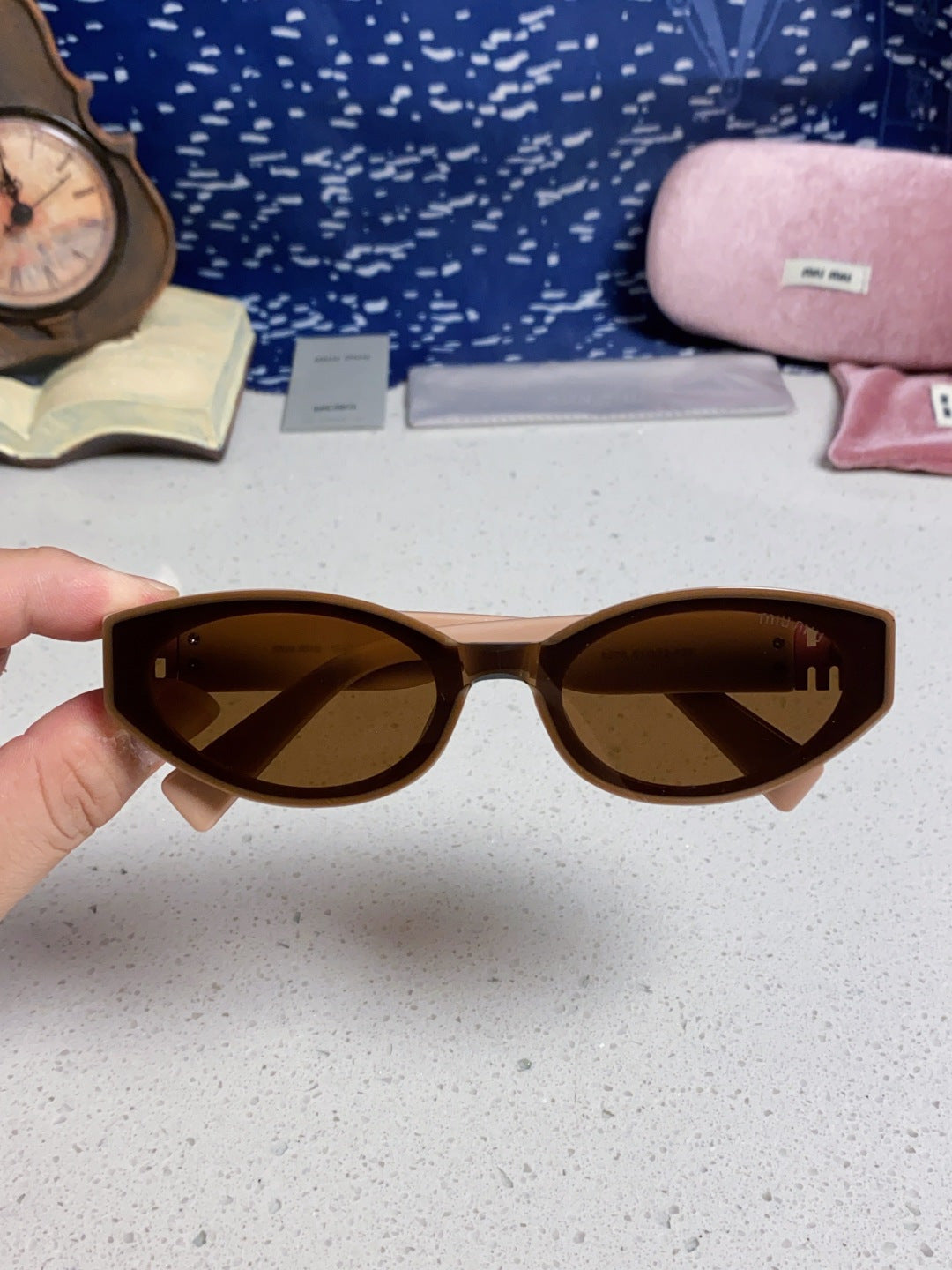 MIUMIU 26S CAT EYE FRAME IN ACETATE 445234