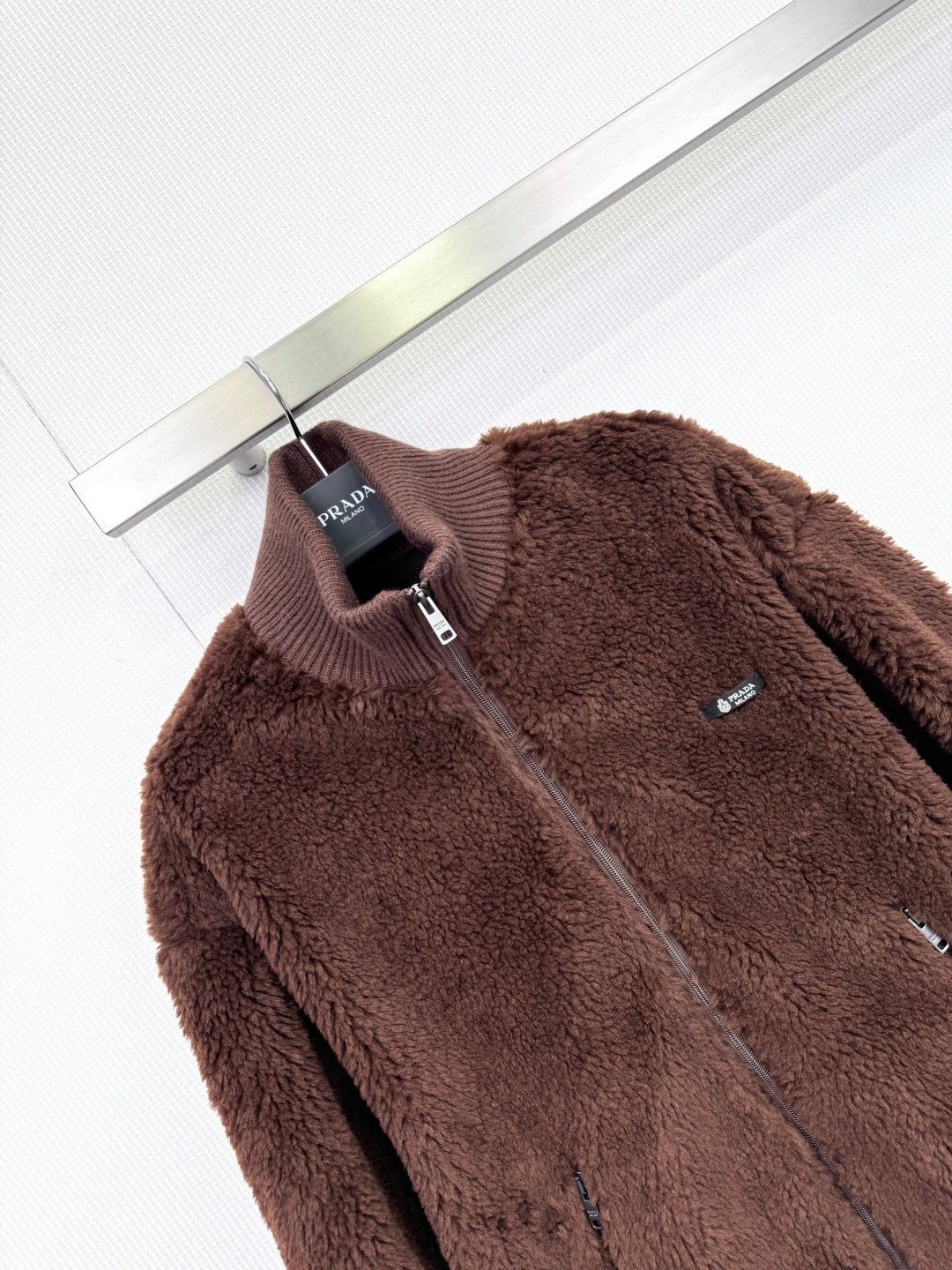 PRADA 25S SHEARLING JACKET 454