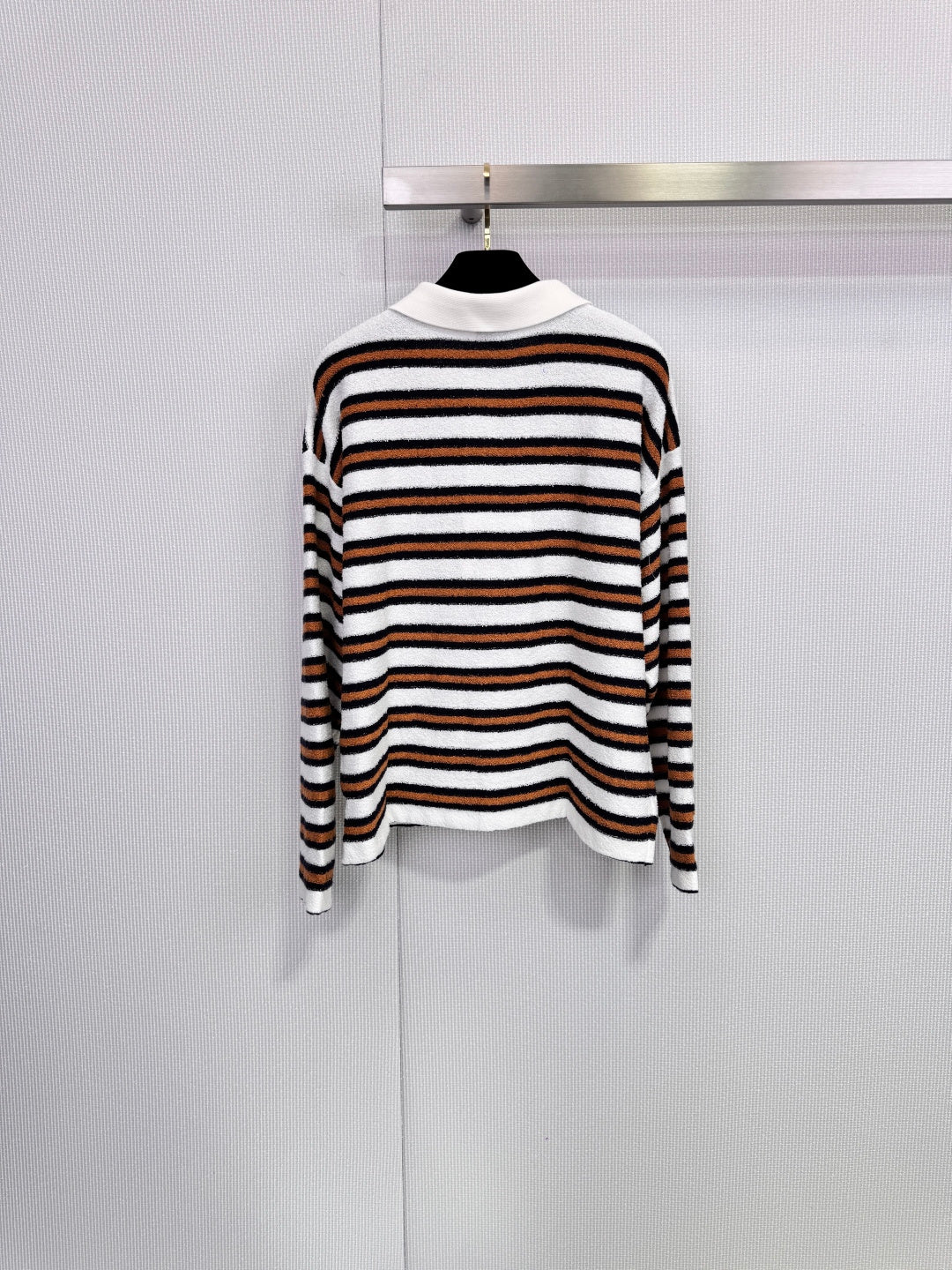 CHANEL 25S KNIT STRIPED POLO 587