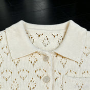 CELINE 26S LACE KNIT DRESS 446