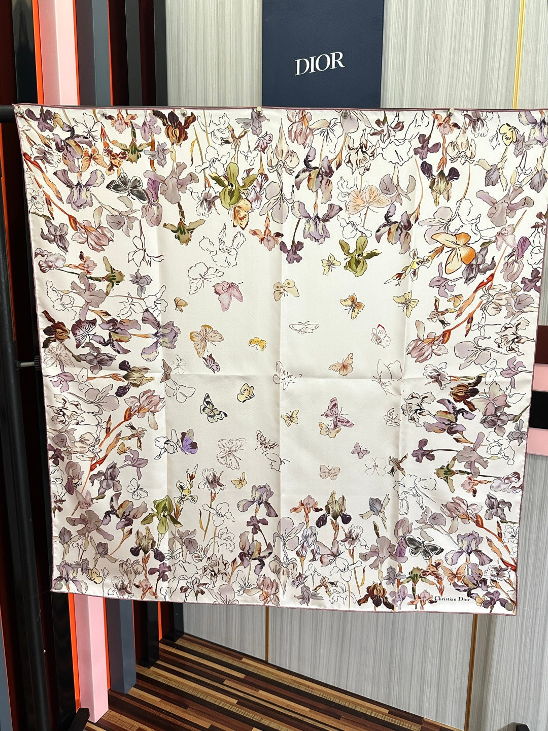 DIOR 26S SCARF 90 IN SILK 316855