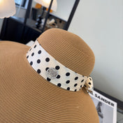 MIUMIU WIDE-BRIM BUCKET HAT WITH BOW STYLE 55