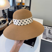 MIUMIU WIDE-BRIM BUCKET HAT WITH BOW STYLE 55