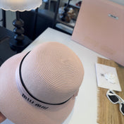 MIUMIU STRAW BUCKET HAT STYLE 53