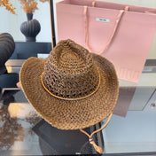 MIUMIU STRAW COWBOY HAT STYLE 19