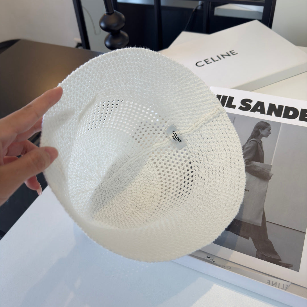 CELINE 26S CROCHET BUCKET HAT STYLE 22