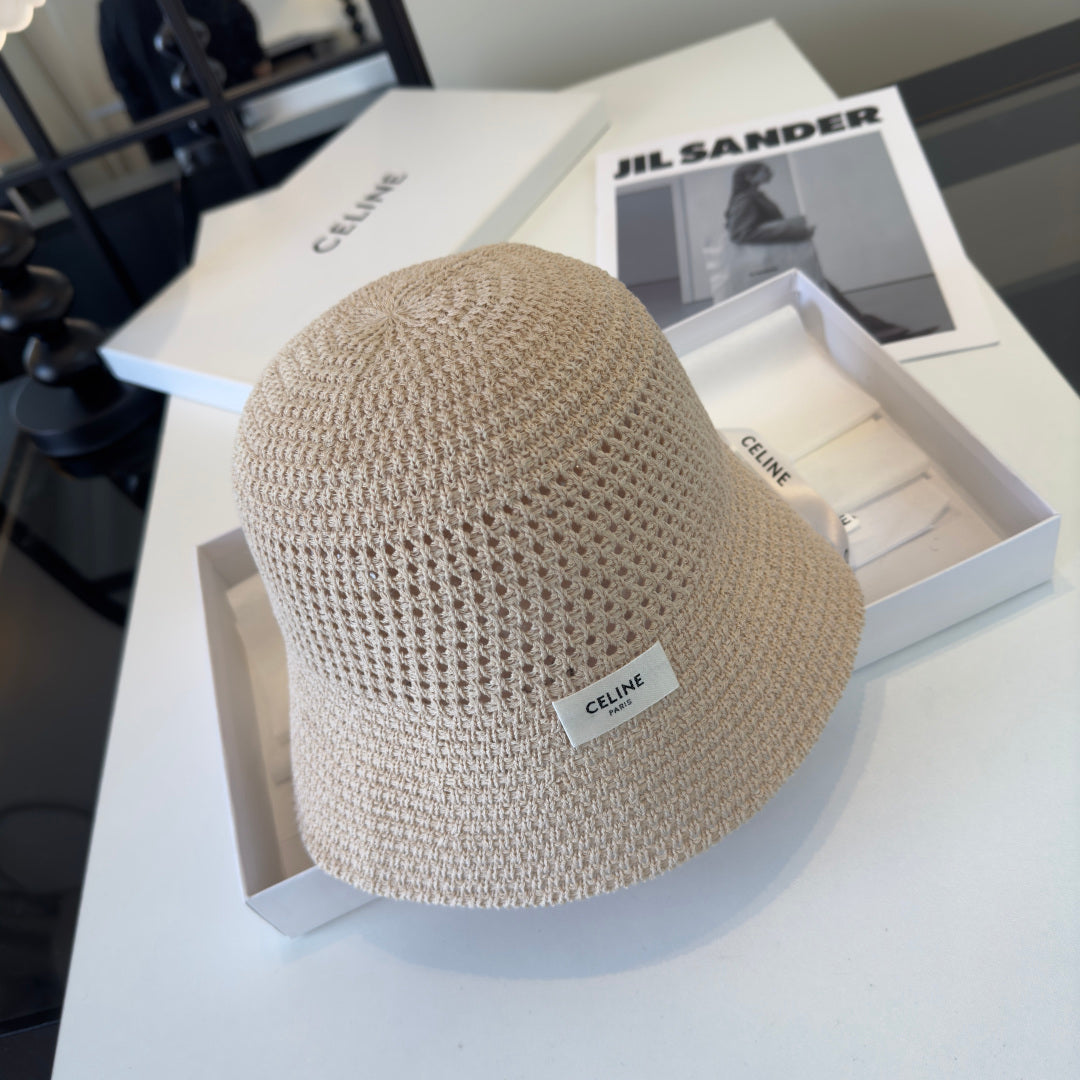 CELINE 26S CROCHET BUCKET HAT STYLE 20