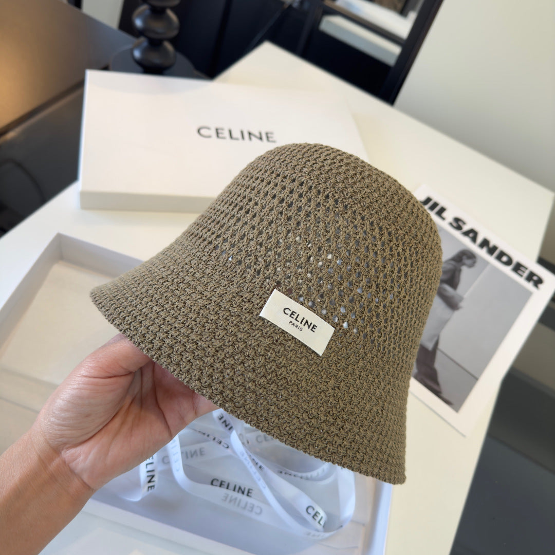 CELINE 26S CROCHET BUCKET HAT STYLE 19