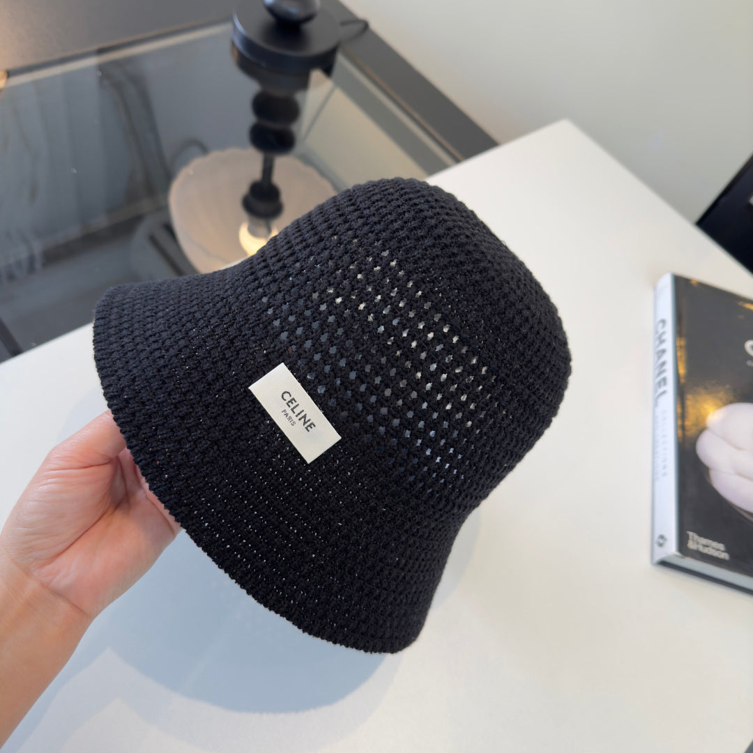 CELINE 26S CROCHET BUCKET HAT STYLE 18
