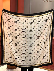 CHANEL 25S SCARF 140 CM IN CASHMERE AND SILK 943339